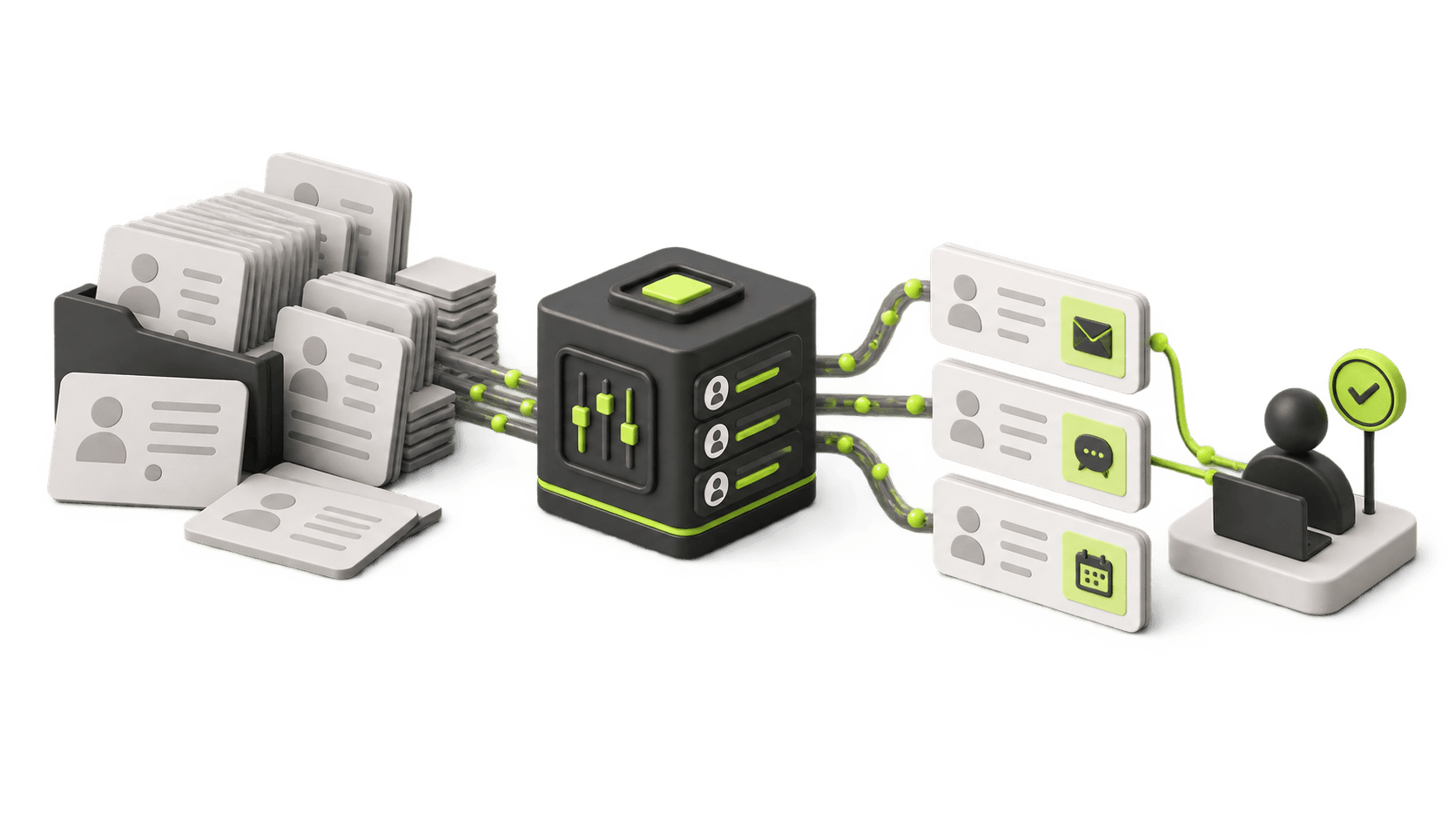 AI Customer Reactivation & Win-Back Automation system illustration